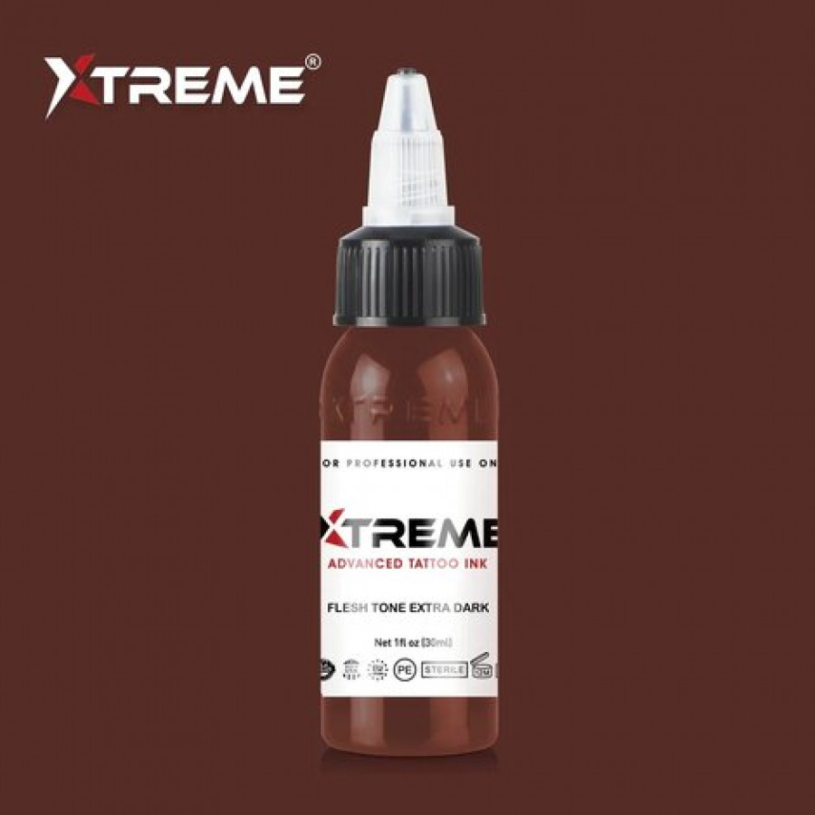 Тату краска Xtreme Ink Flesh Tone Extra Dark