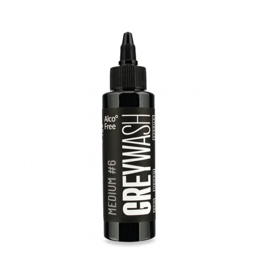 Тату краска Gallery Ink Medium 6 - Dark Set Greywash