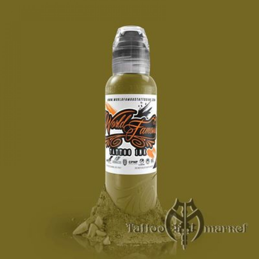 Краска World Famous Tattoo Ink Sicilian Olive